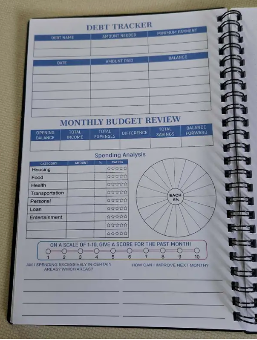 #1 All In One budgeting note book