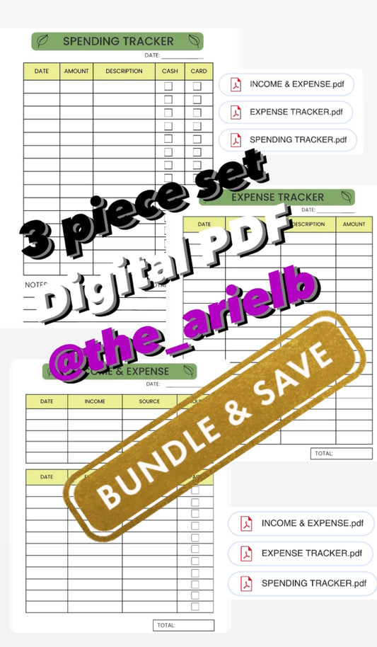 3 PDF BUNDLE SET