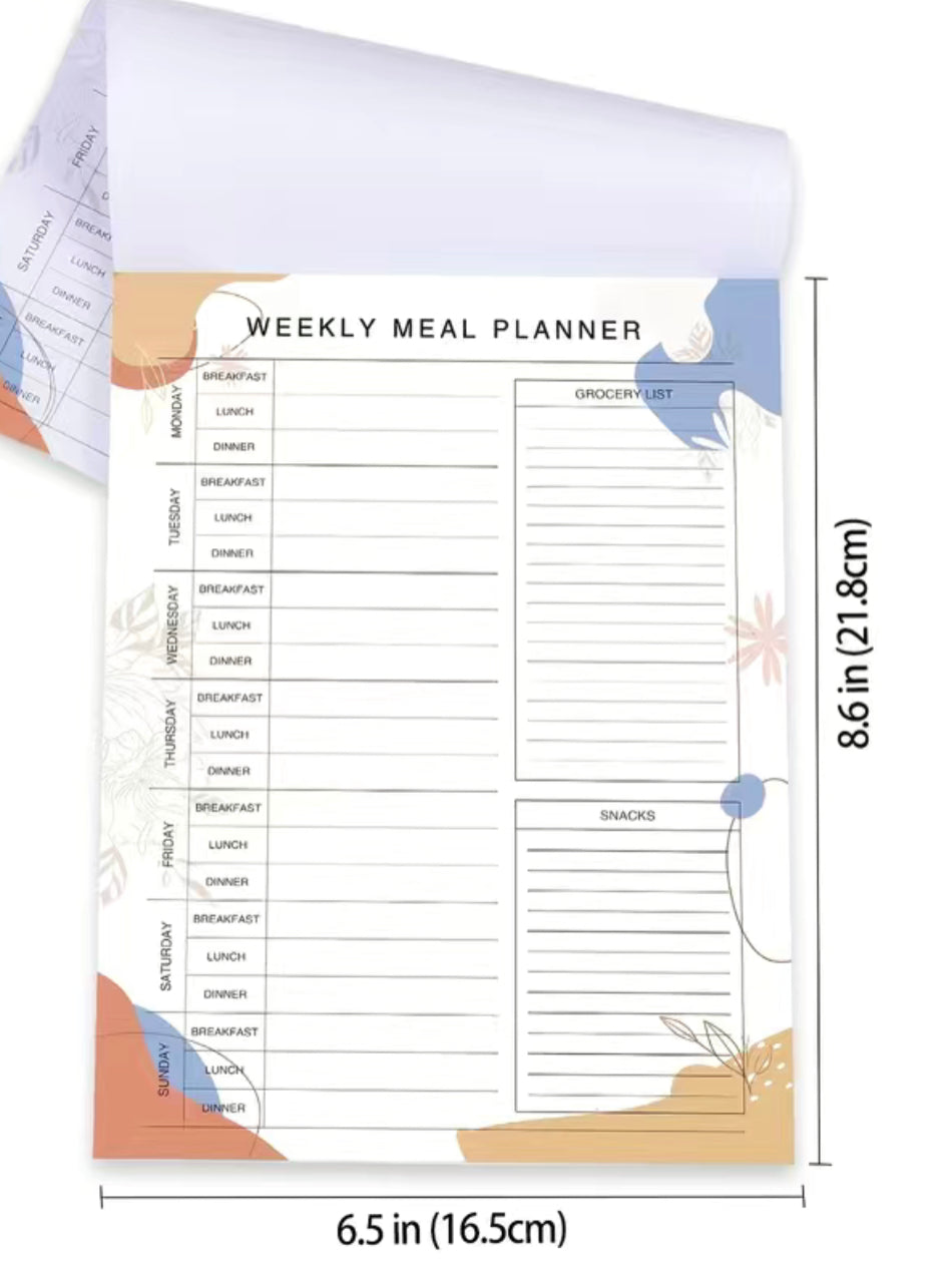 1 Magnetic Weekly Meal Planner